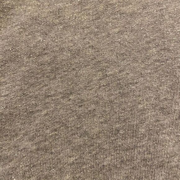 J. Crew Gray Silver Shimmer Sweatshirt Small - Picture 4 of 6